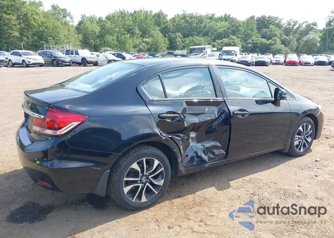 2013 Honda Civic Ex from USA, damaged, VIN 19XFB2F82DE223246